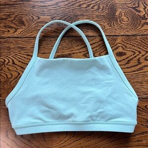 Fleo Mint Green Strappy Sports Bra